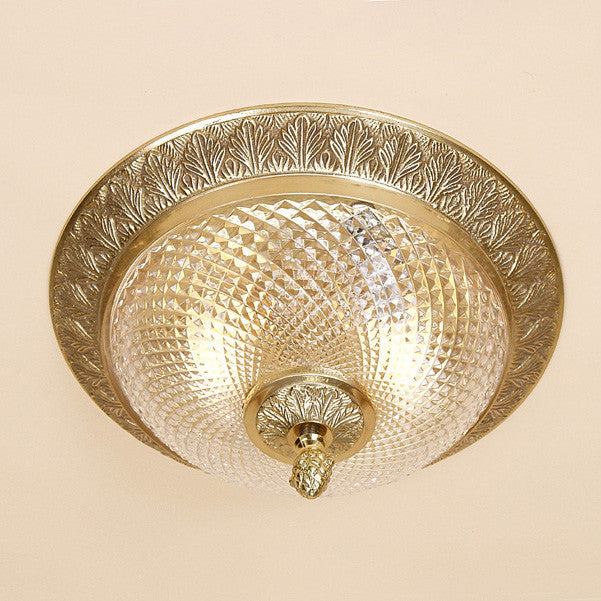 JVI Designs Traditional Brass 1070-02 Ceiling Light - Weathered Bronze