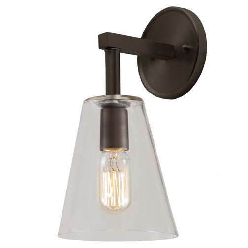 JVI Designs Grand Central 1303-08 G1 Wall Light - Oil Rubbed Bronze