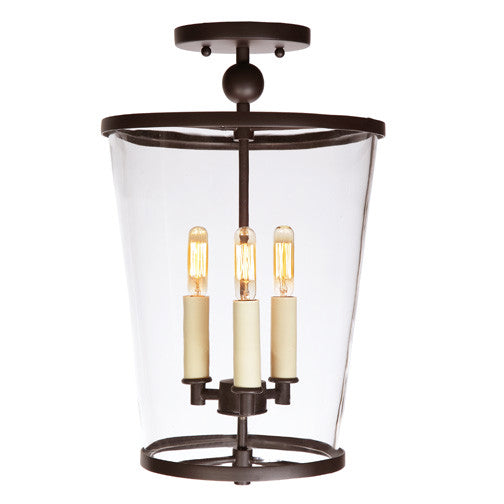 JVI Designs Charleston 3053-08 Ceiling Light - Oil Rubbed Bronze