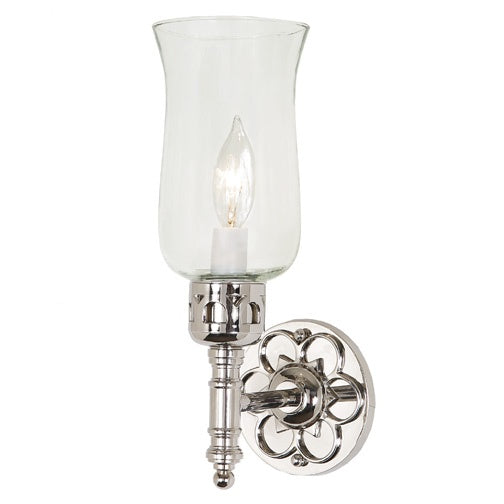 JVI Designs Traditional Brass 325-15 Wall Light - Polished Nickel