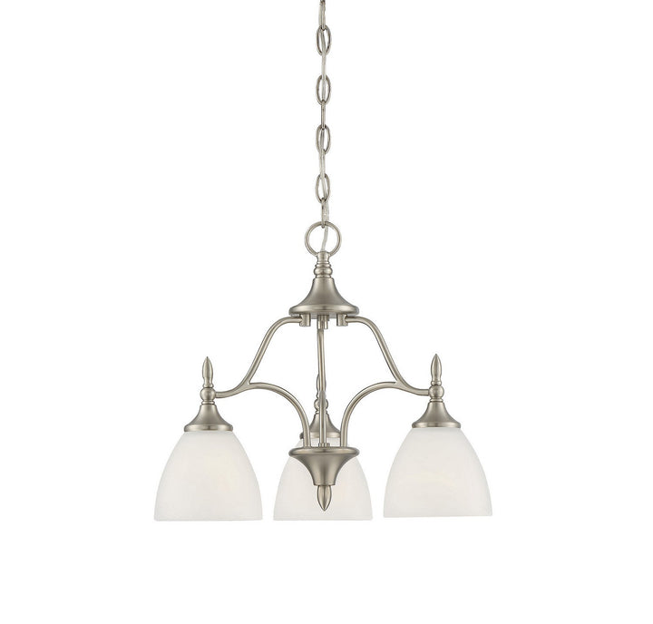Savoy House Herndon 1-1000-3-SN Chandelier Light - Satin Nickel