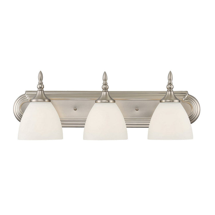 Savoy House Herndon 8-1007-3-SN Bath Vanity Light 24 in. wide - Satin Nickel
