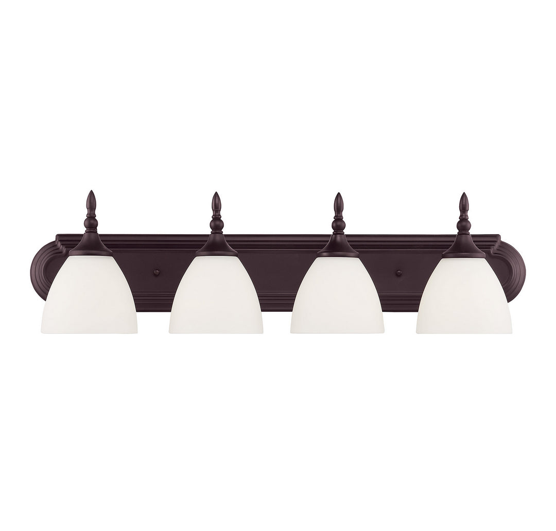 Savoy House Herndon 8-1007-4-13 Bath Vanity Light 30 in. wide - English Bronze