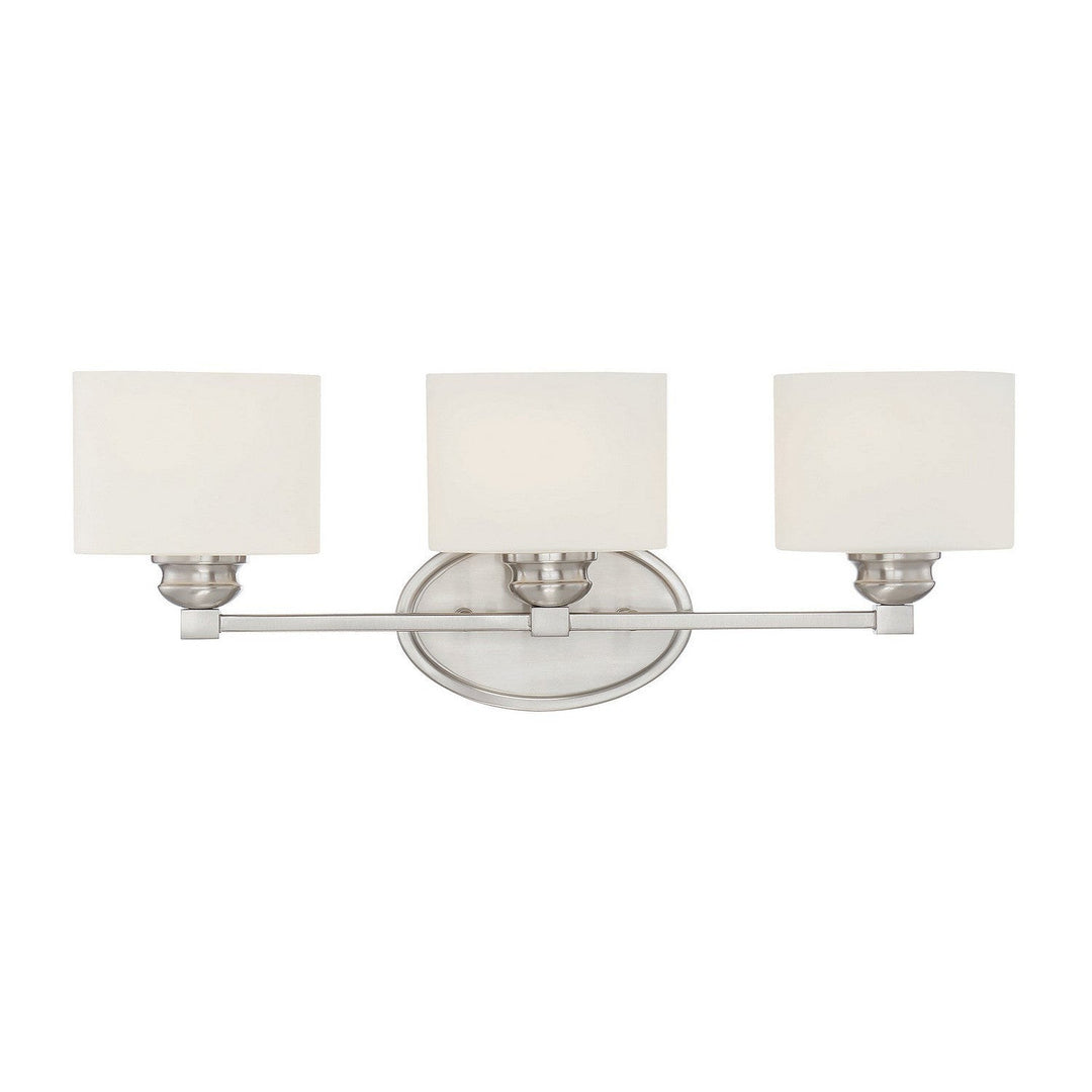 Savoy House Kane 8-890-3-SN Bath Vanity Light 24 in. wide - Satin Nickel