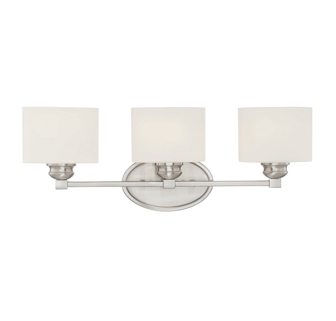 Savoy House Kane 8-890-3-SN Bath Vanity Light 24 in. wide - Satin Nickel