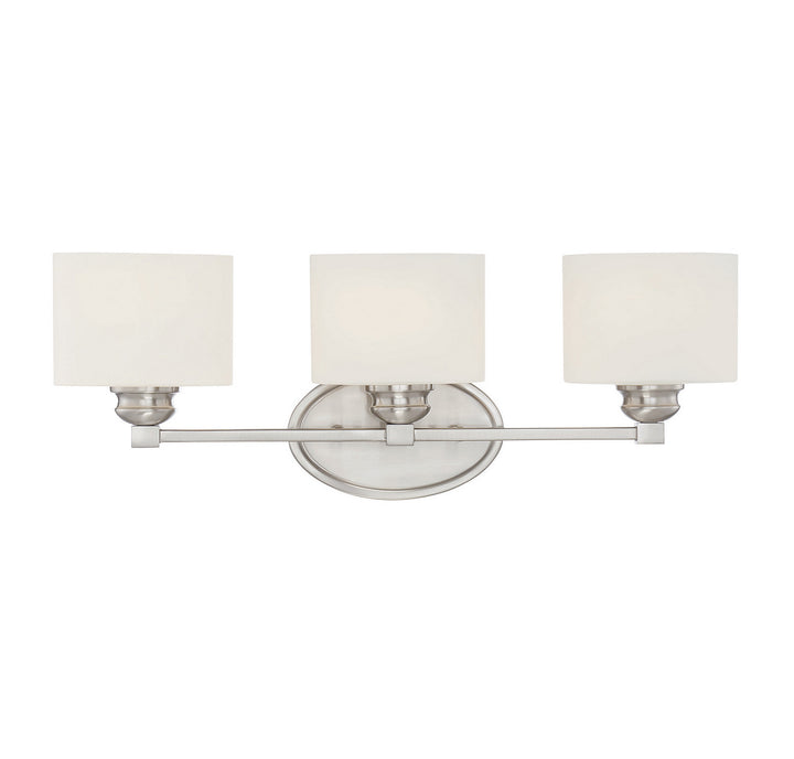 Savoy House Kane 8-890-3-SN Bath Vanity Light 24 in. wide - Satin Nickel