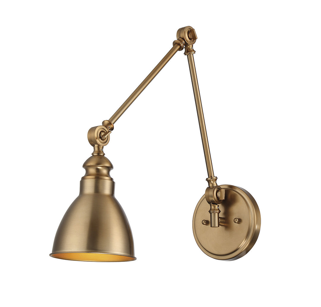 Savoy House Lighting 9-960-1-322  Dakota Lamp Warm Brass