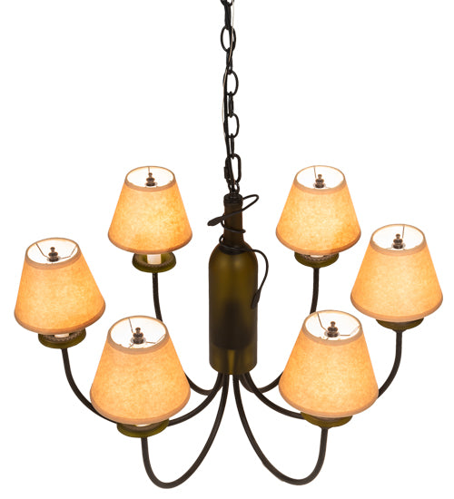 Meyda Tiffany Tuscan Vineyard 65544 Chandelier Light - Antique Copper