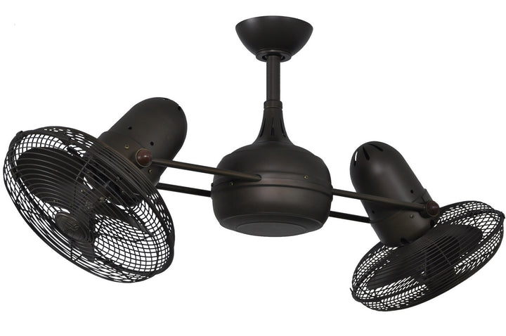 Matthews Fan Company Dagny DG-TB-MTL Ceiling Fan 13 - Textured Bronze, Textured Bronze/