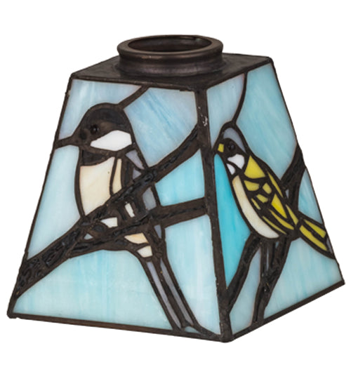 Meyda Tiffany Lighting 65594 Backyard Friends Shade Lamp Shade Multicolored