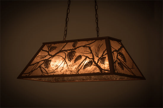 Meyda Tiffany Whispering Pines 65595 Pendant Light - Rust