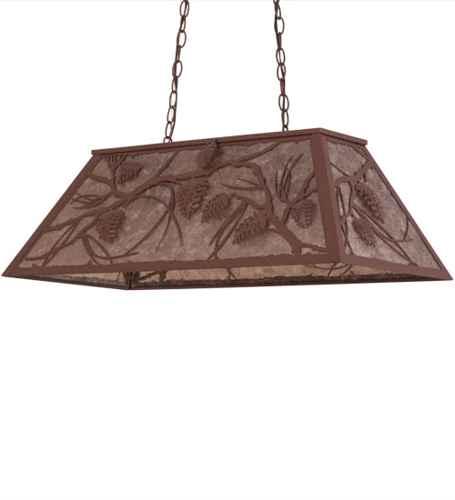 Meyda Tiffany Whispering Pines 65595 Pendant Light - Rust