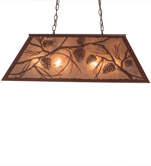 Meyda Tiffany Whispering Pines 65595 Pendant Light - Rust