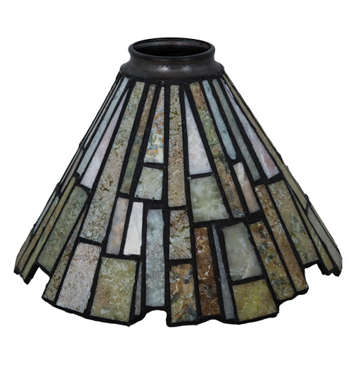 Meyda Tiffany Lighting 65632 Delta Shade Lamp Shade Multicolored