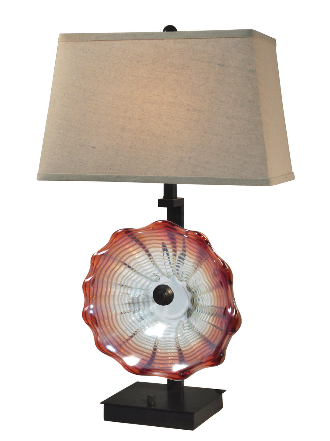 Dale Tiffany AT14341 Titan Lamp Dark Bronze