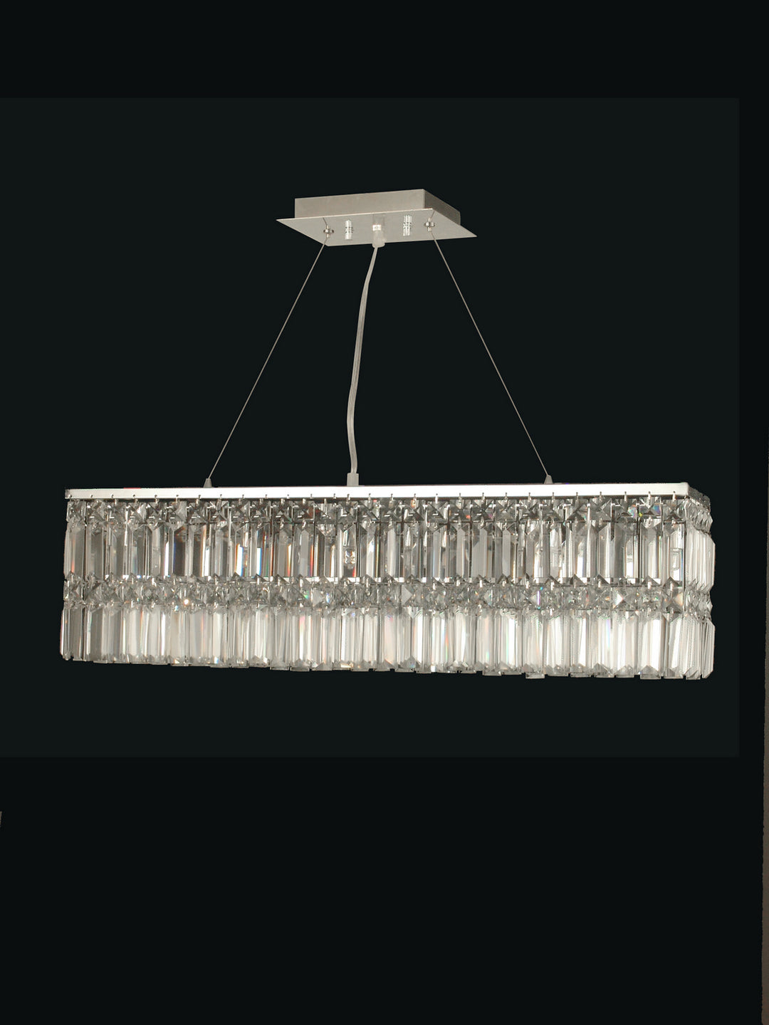 Dale Tiffany Canley GH12113 Pendant Light - Polished Chrome