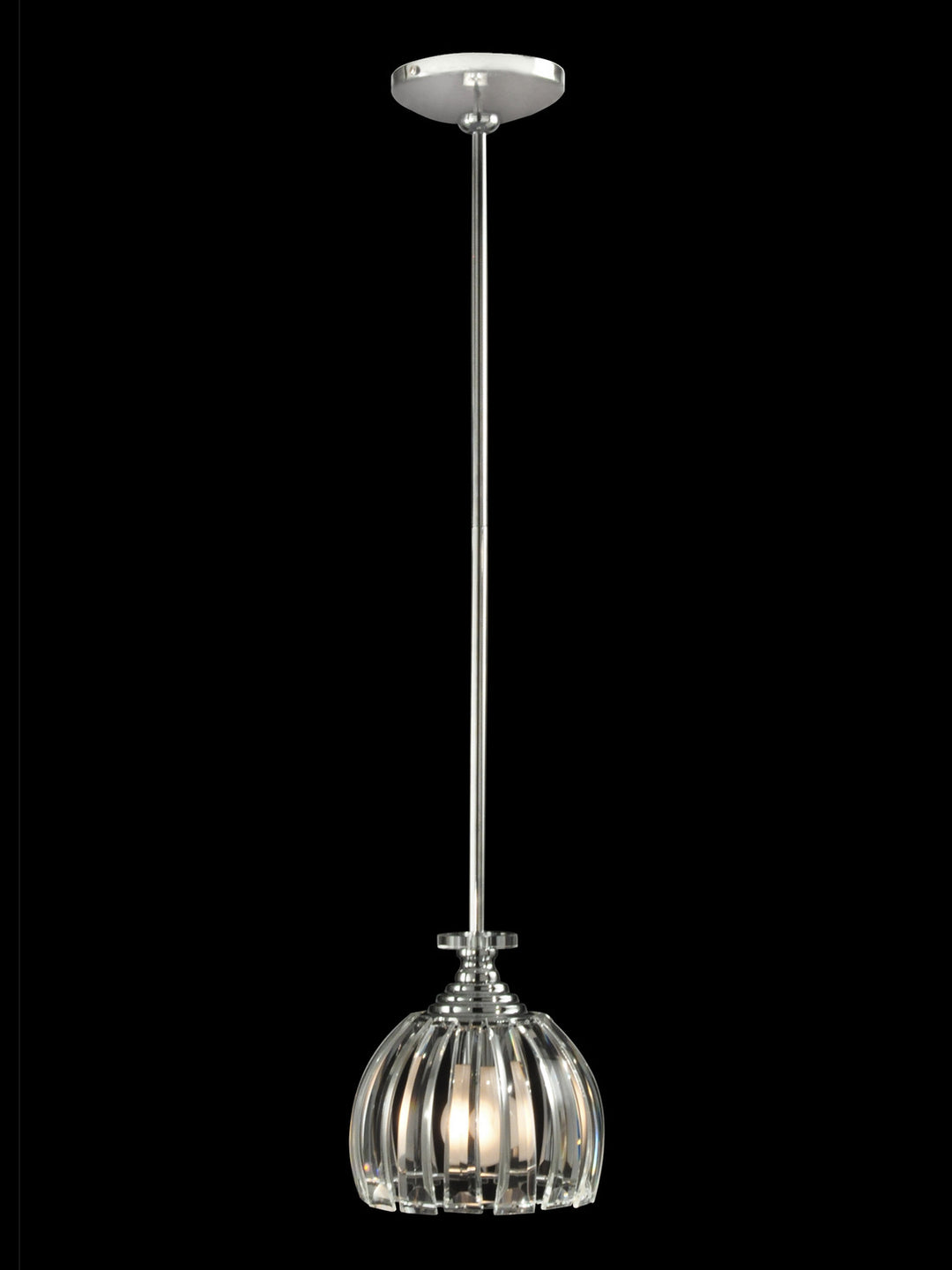 Dale Tiffany San Bruno GH13314 Pendant Light - Polished Chrome