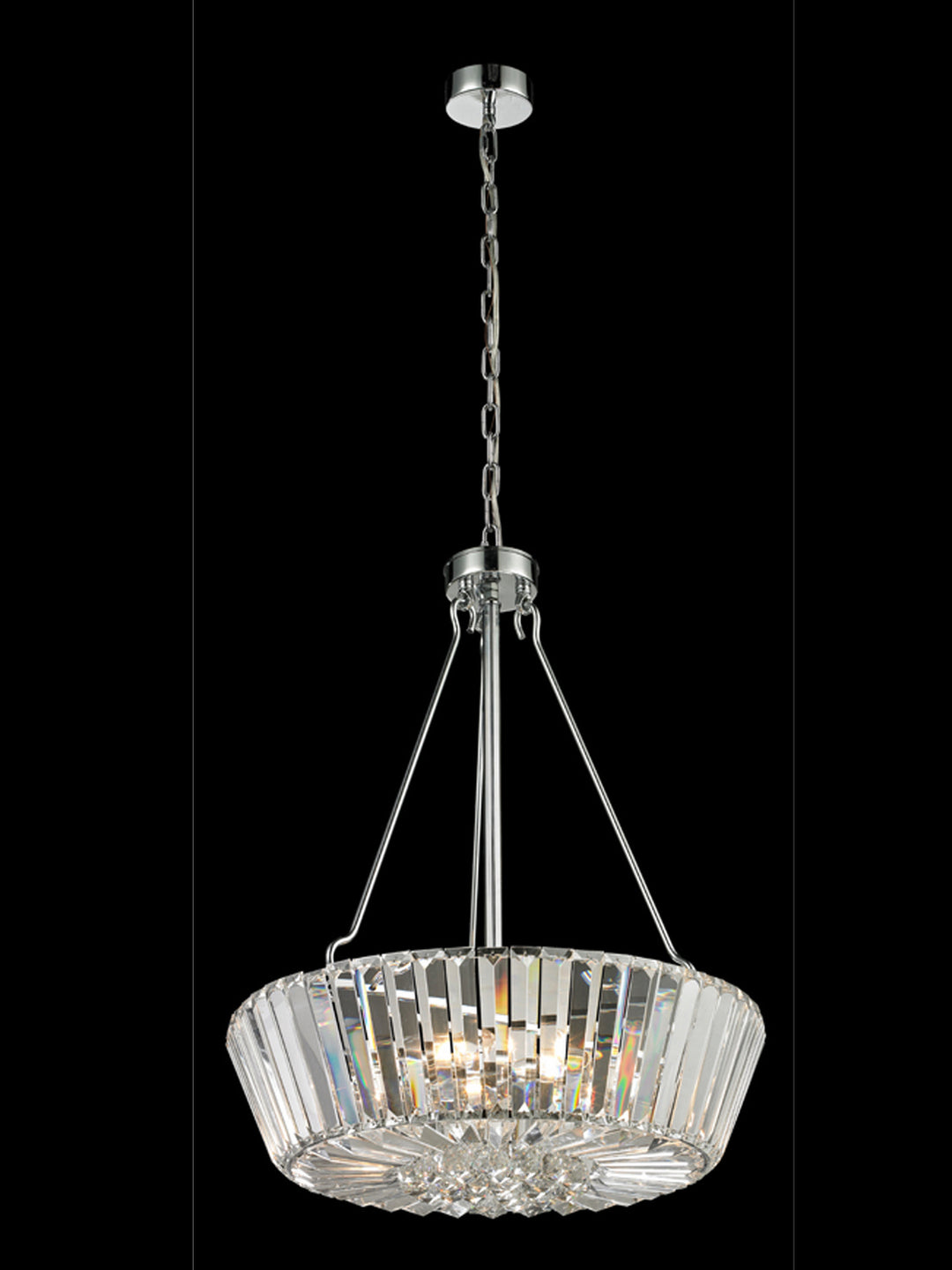 Dale Tiffany Pendanat GH13364 Pendant Light - Polished Chrome