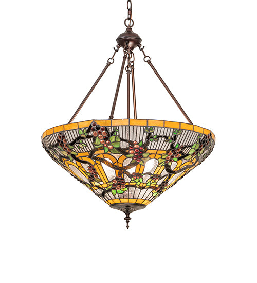 Meyda Tiffany Jeweled Grape 65652 Pendant Light - Zasdy Ha Purple