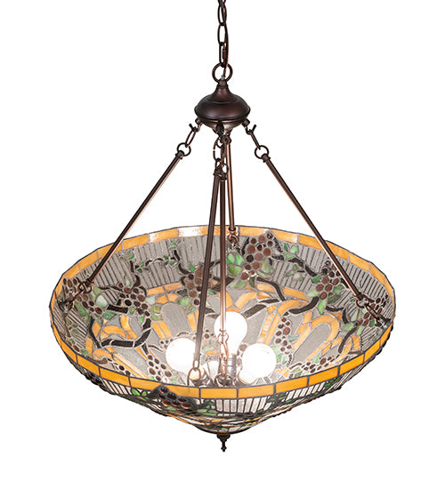 Meyda Tiffany Jeweled Grape 65652 Pendant Light - Zasdy Ha Purple