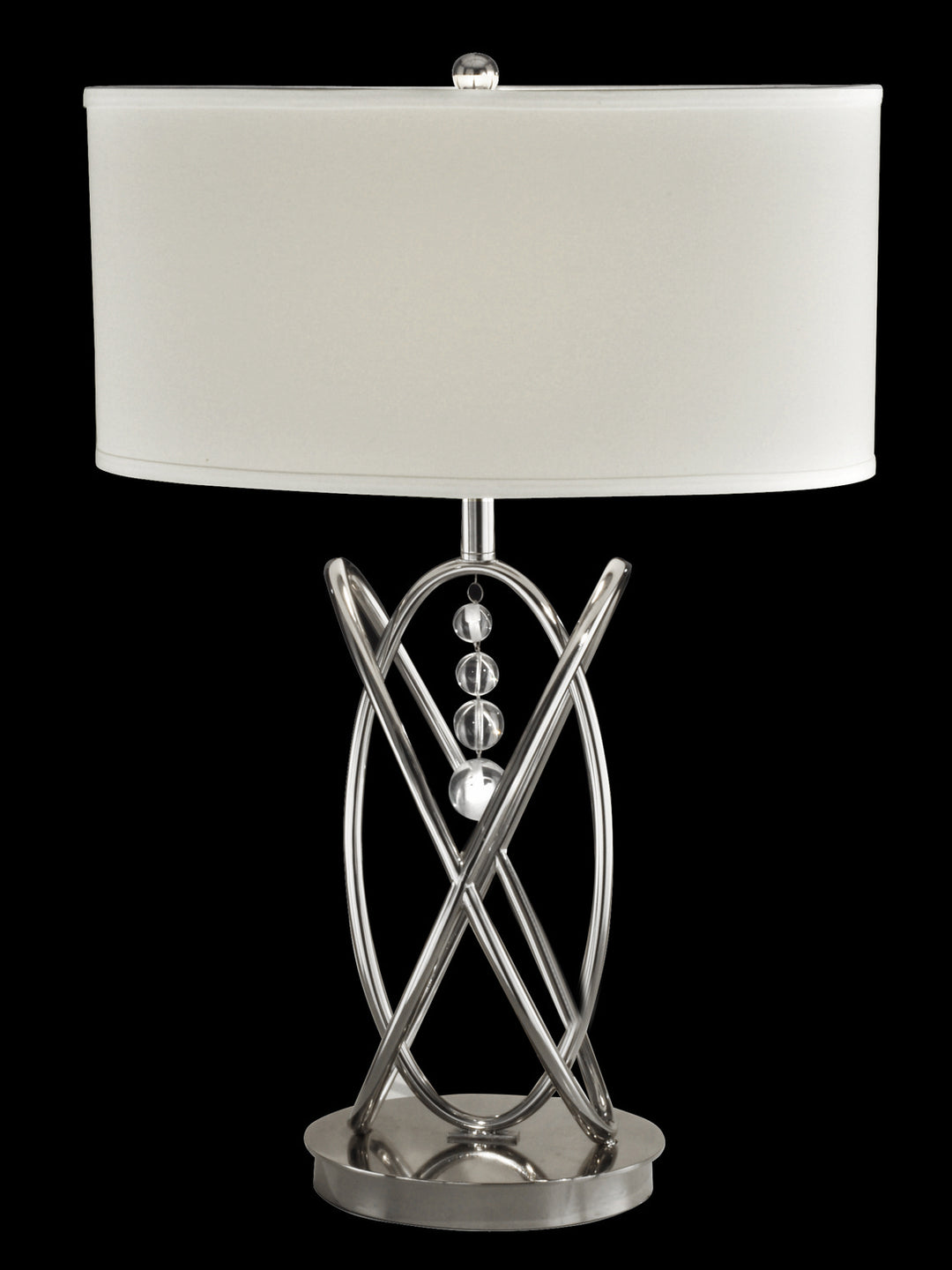 Dale Tiffany GT14040 Jupiter Lamp Polished Nickel