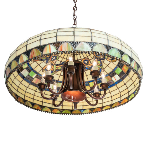 Meyda Tiffany Tiffany Edwardian 65670 Pendant Light - Mahogany Bronze