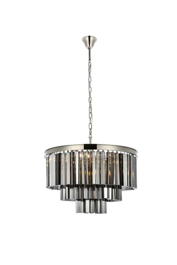 Elegant Sydney 1201D26PN-SS/RC Pendant Light - Polished Nickel