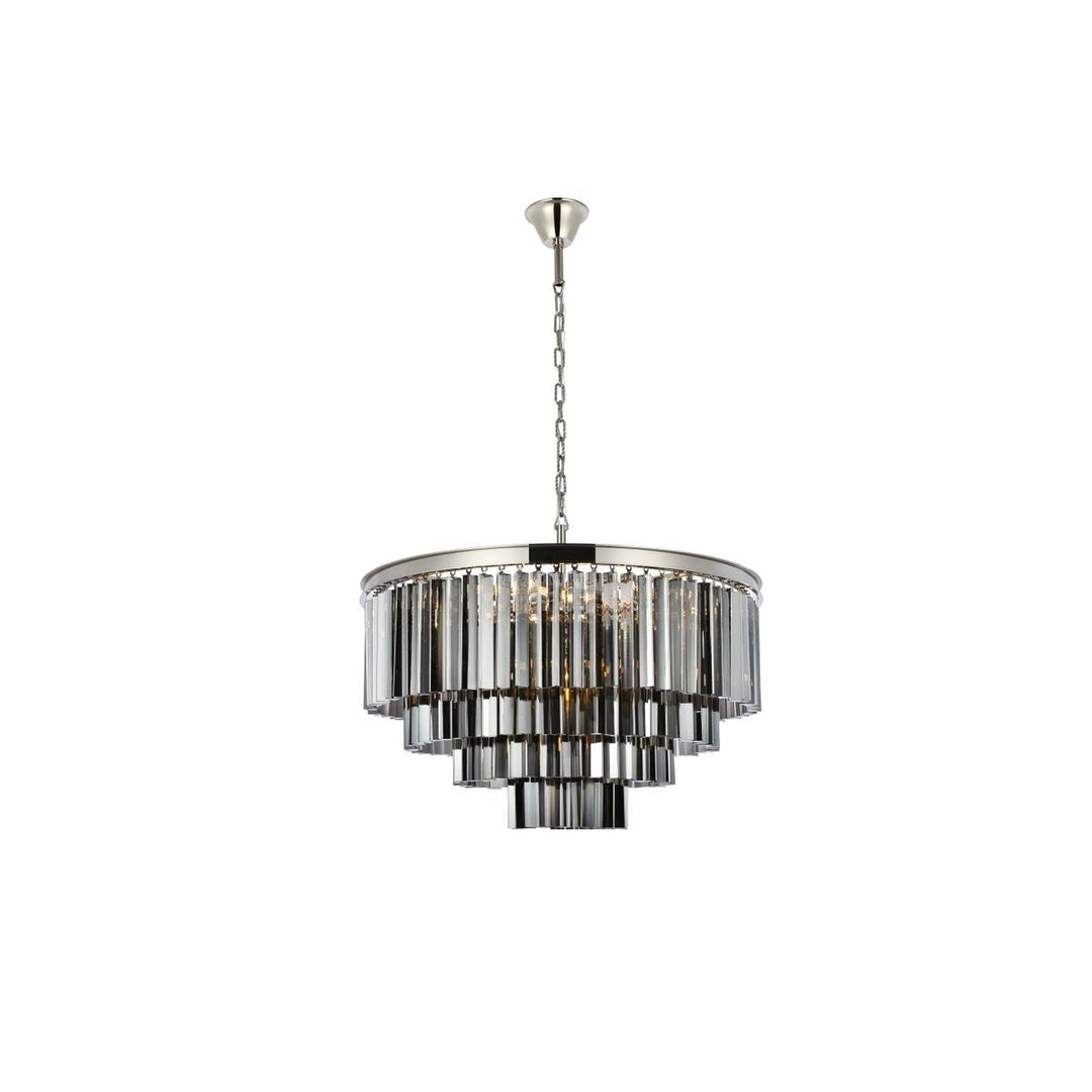 Elegant Sydney 1201D32PN-SS/RC Pendant Light - Polished Nickel