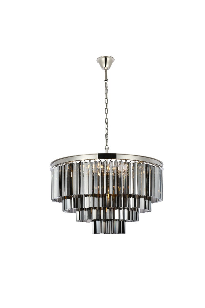 Elegant Sydney 1201D32PN-SS/RC Pendant Light - Polished Nickel