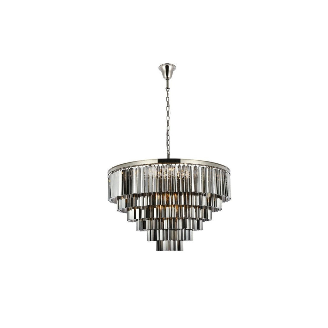 Elegant Sydney 1201D44PN-SS/RC Pendant Light - Polished Nickel