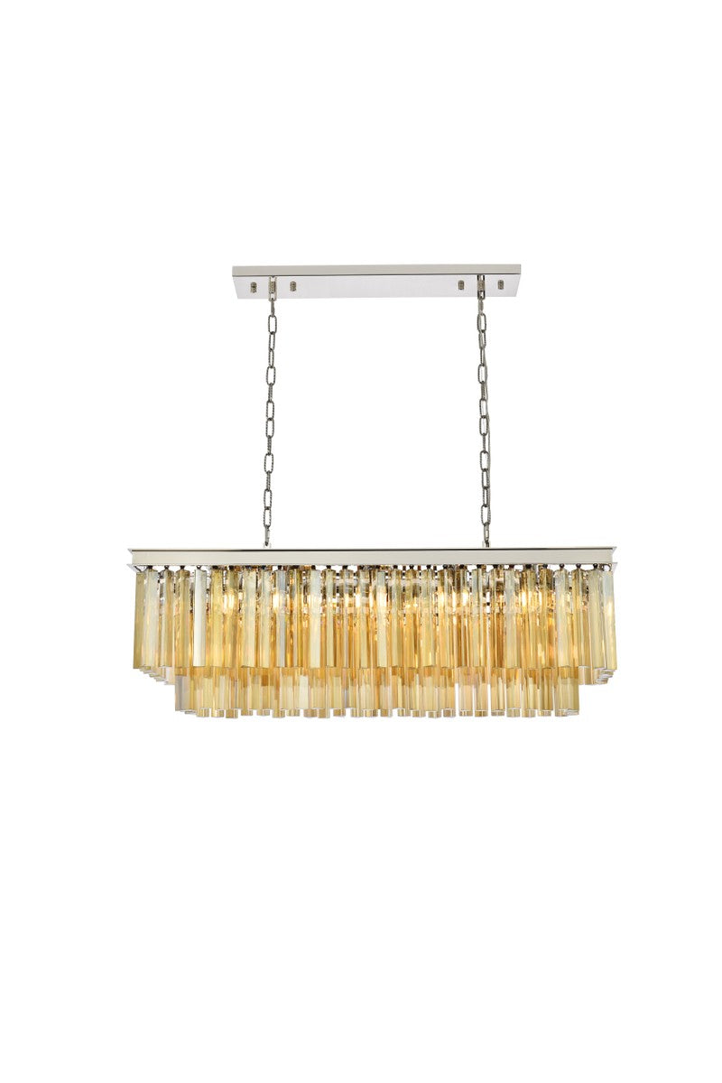 Elegant Sydney 1202D40PN-GT/RC Pendant Light - Polished Nickel