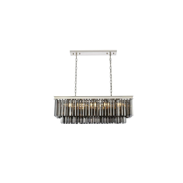 Elegant Sydney 1202D40PN-SS/RC Pendant Light - Polished Nickel