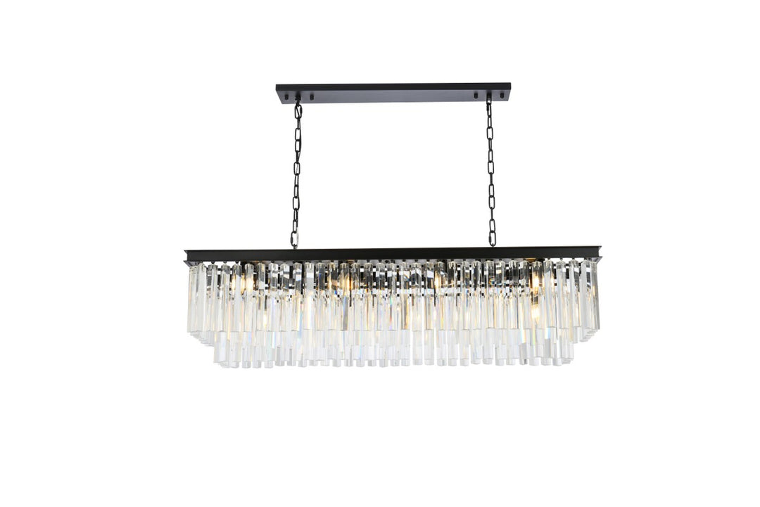 Elegant Sydney 1202D50MB/RC Pendant Light - Matte Black