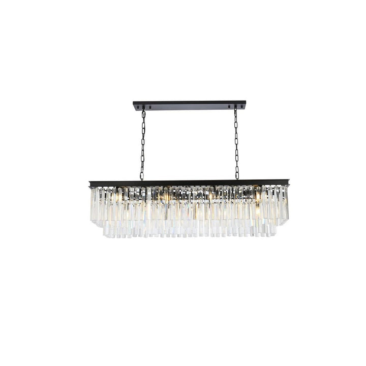 Elegant Sydney 1202D50MB/RC Pendant Light - Matte Black