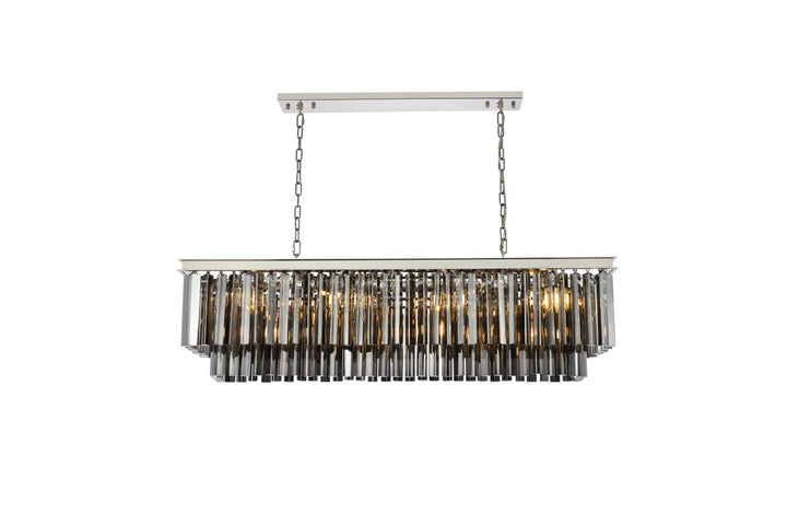 Elegant Sydney 1202D50PN-SS/RC Pendant Light - Polished Nickel