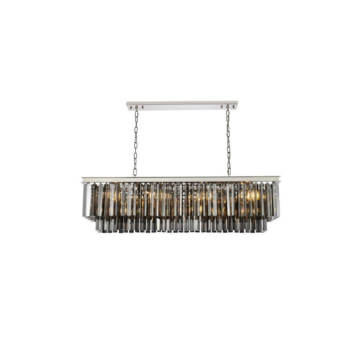 Elegant Sydney 1202D50PN-SS/RC Pendant Light - Polished Nickel