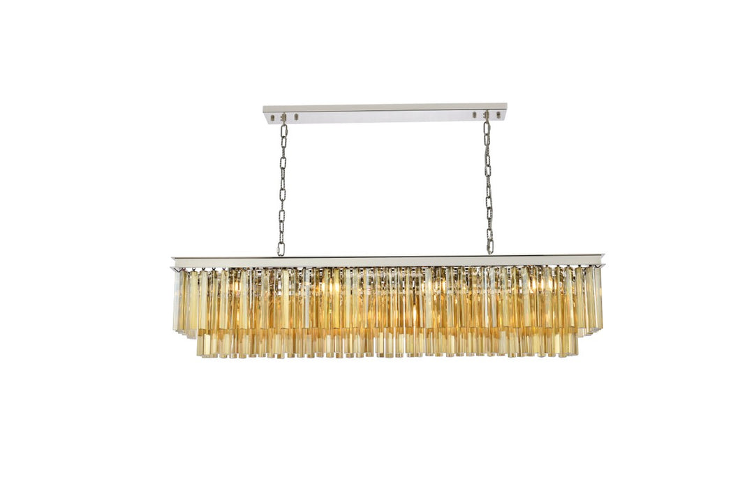 Elegant Sydney 1202D60PN-GT/RC Pendant Light - Polished Nickel