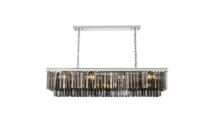 Elegant Sydney 1202D60PN-SS/RC Pendant Light - Polished Nickel