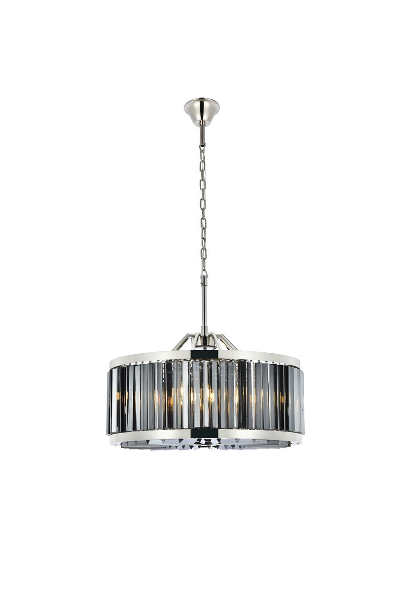 Elegant Chelsea 1203D28PN-SS/RC Chandelier Light - Polished Nickel