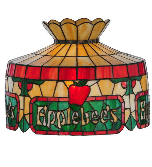 Meyda Tiffany Lighting 65783 Applebee's Shade Lamp Shade Multicolored