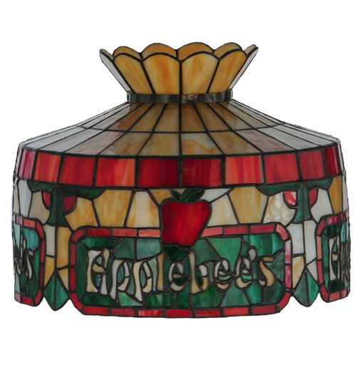 Meyda Tiffany Lighting 65783 Applebee's Shade Lamp Shade Multicolored