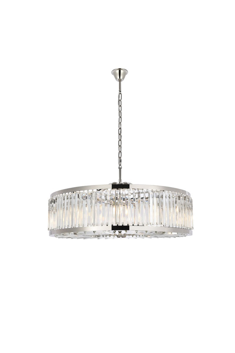 Elegant Chelsea 1203G43PN/RC Pendant Light - Polished Nickel