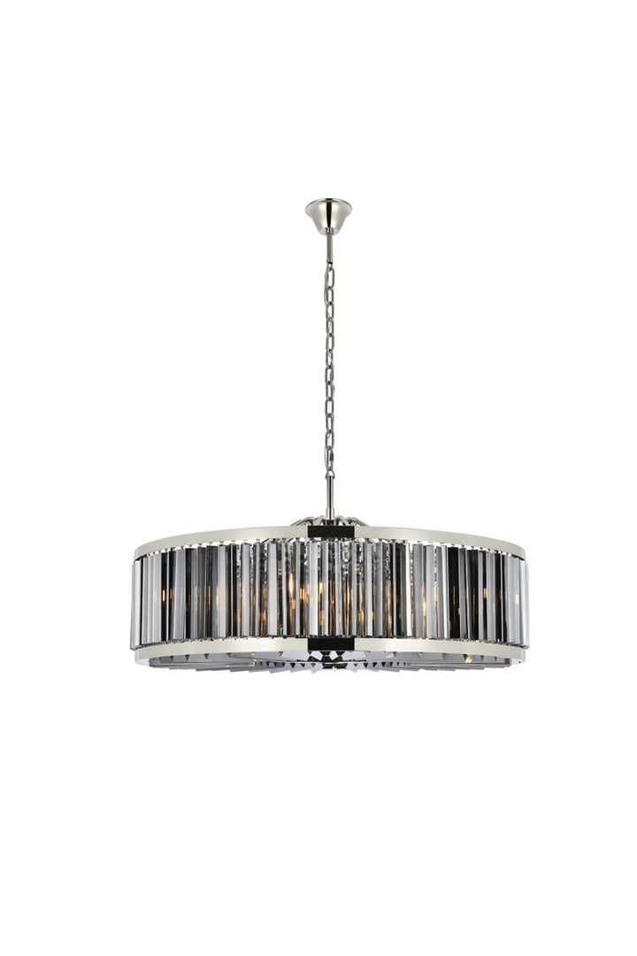 Elegant Chelsea 1203G43PN-SS/RC Pendant Light - Polished Nickel