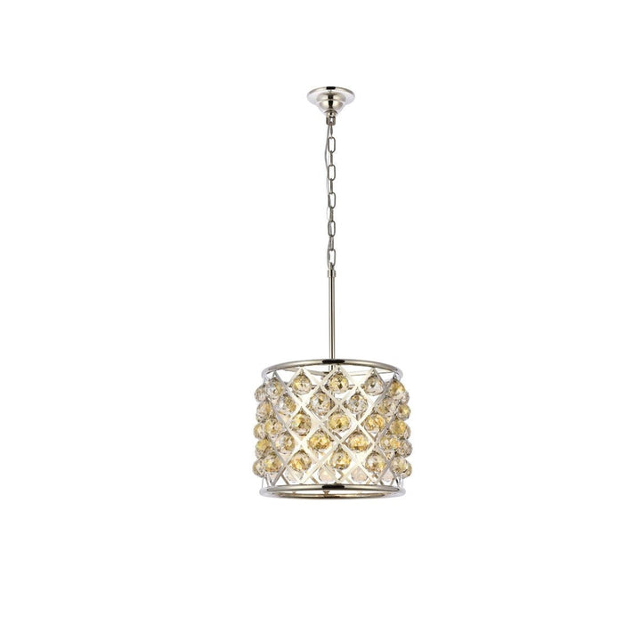 Elegant Madison 1206D14PN-GT/RC Pendant Light - Polished Nickel