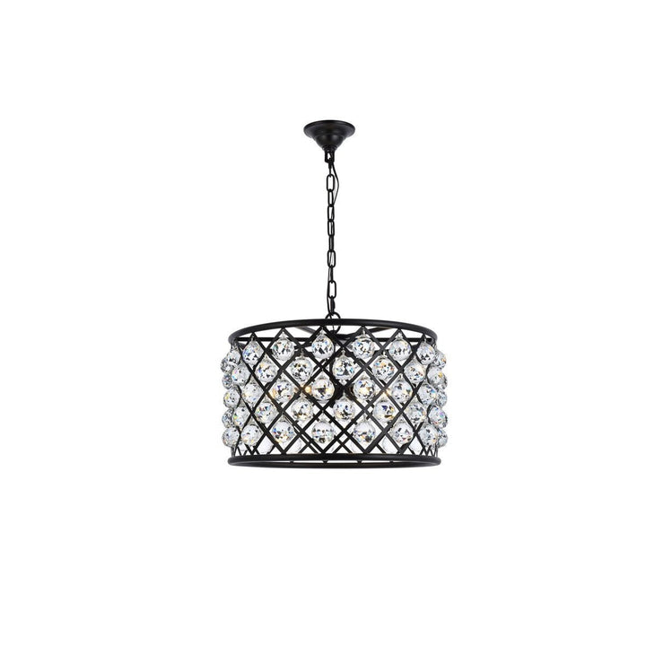 Elegant Madison 1206D20MB/RC Pendant Light - Matte Black