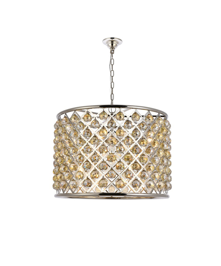 Elegant Madison 1206D27PN-GT/RC Chandelier Light - Polished Nickel