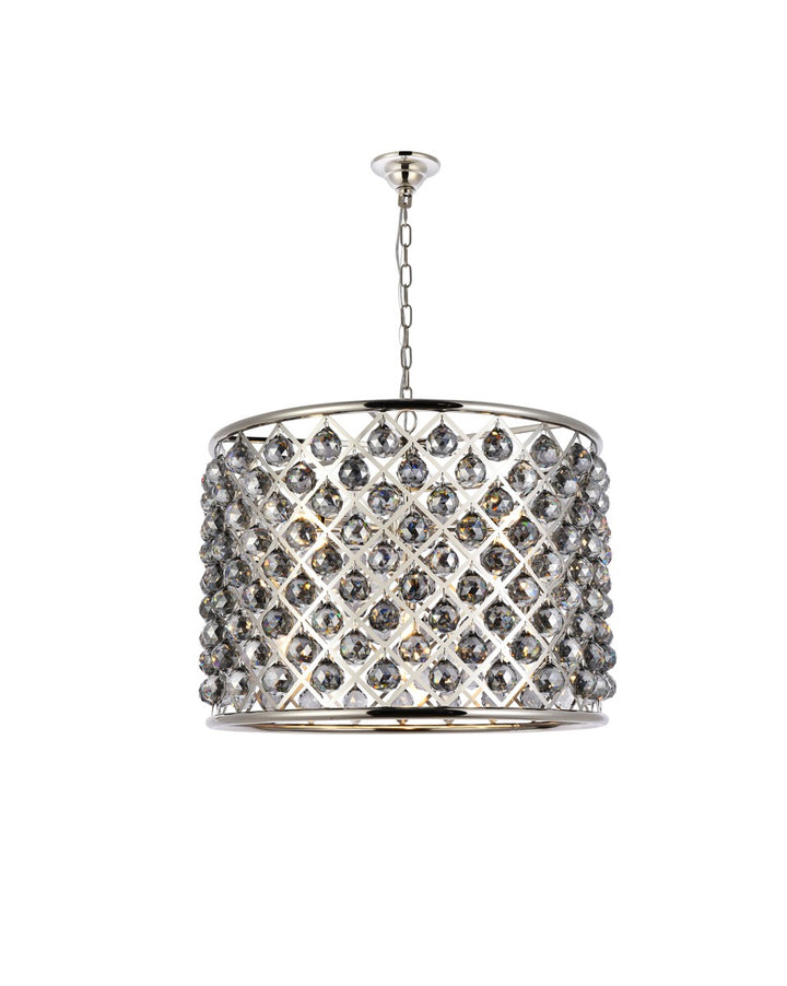 Elegant Madison 1206D27PN-SS/RC Pendant Light - Polished Nickel