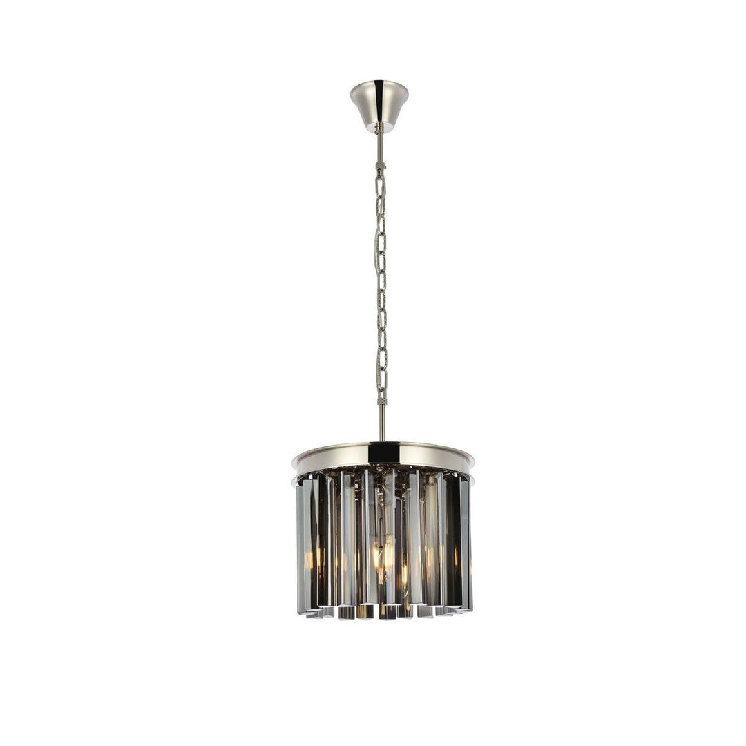 Elegant Sydney 1208D12PN-SS/RC Pendant Light - Polished Nickel