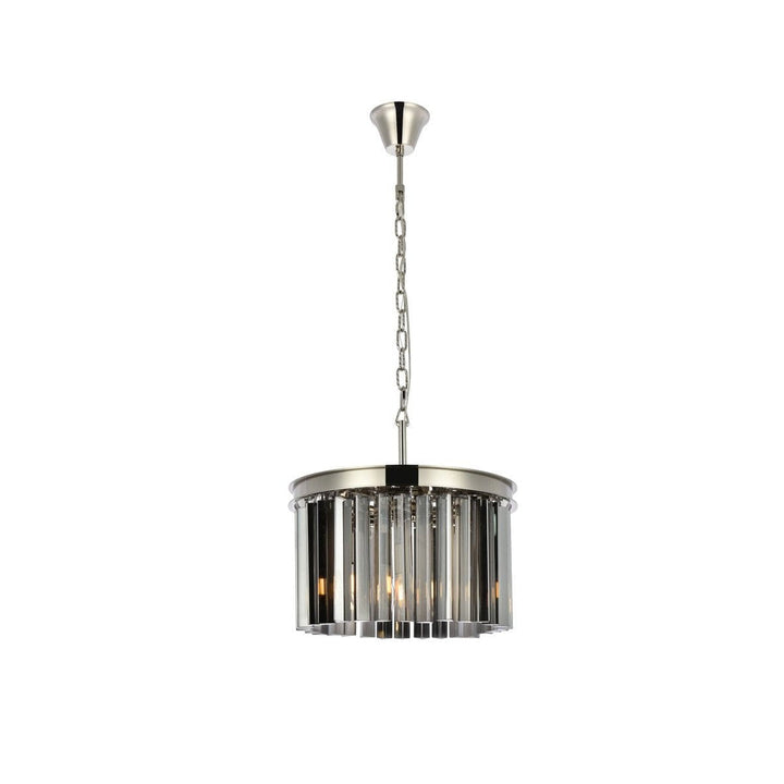 Elegant Sydney 1208D16PN-SS/RC Pendant Light - Polished Nickel