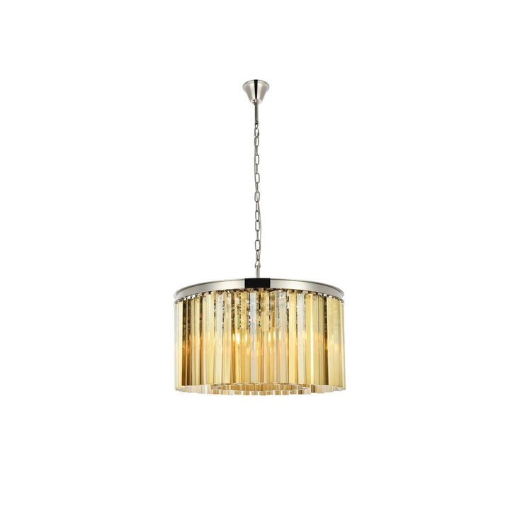 Elegant Sydney 1208D26PN-GT/RC Chandelier Light - Polished Nickel